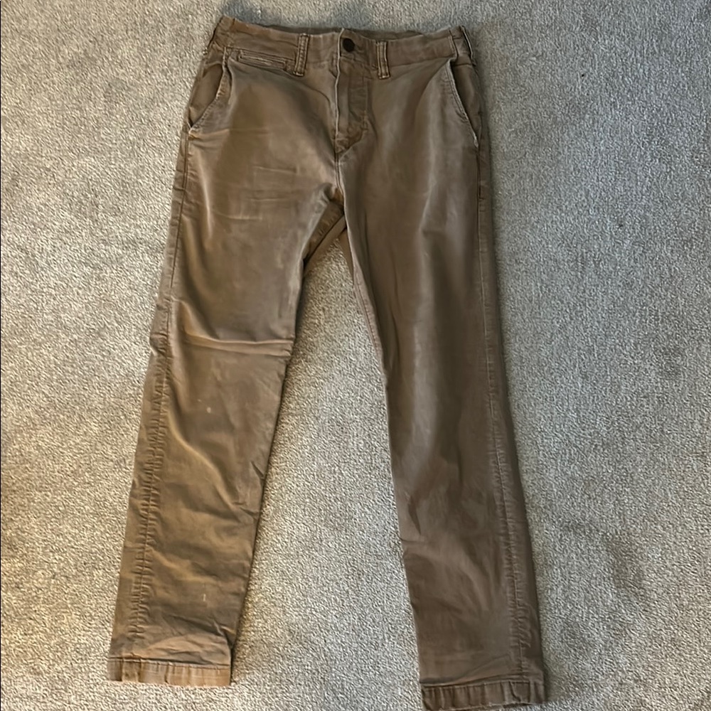 American Eagle Khaki Chino Pants